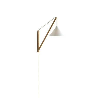 Suspended Wall Lamp by Moebe - Oak