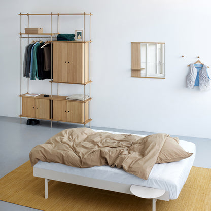 Bed 90 - 180 cm (High) by Moebe- Sand