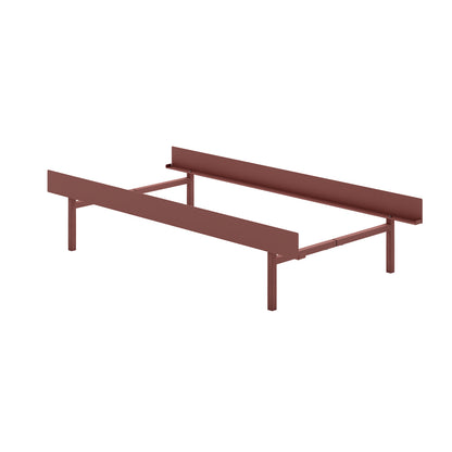 Moebe Bed High 90-180 cm - Dusty Rose