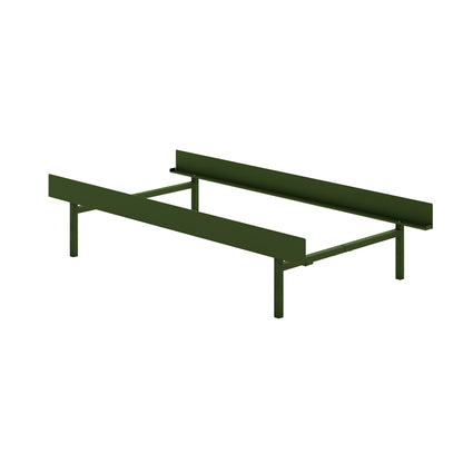 Moebe Bed High 90-180 cm - Pine Green