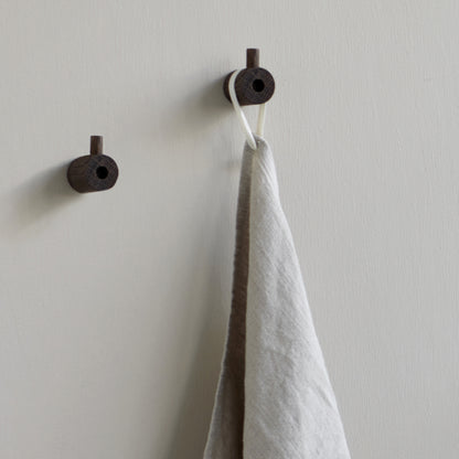 Wooden Wall Hook by Moebe - Smoked Oak