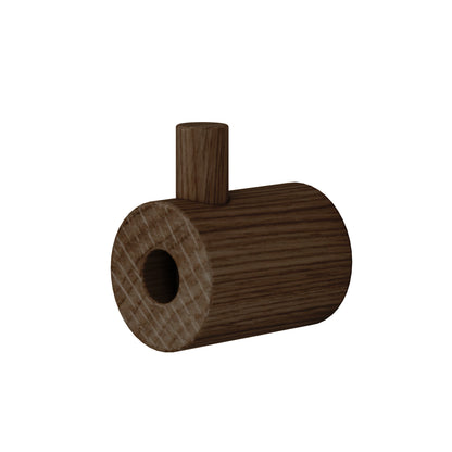 Wooden Wall Hook by Moebe - Smoked Oak
