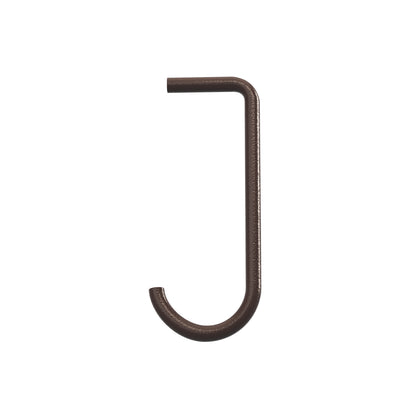 String J Hooks - Set of 5 - Dark Brown