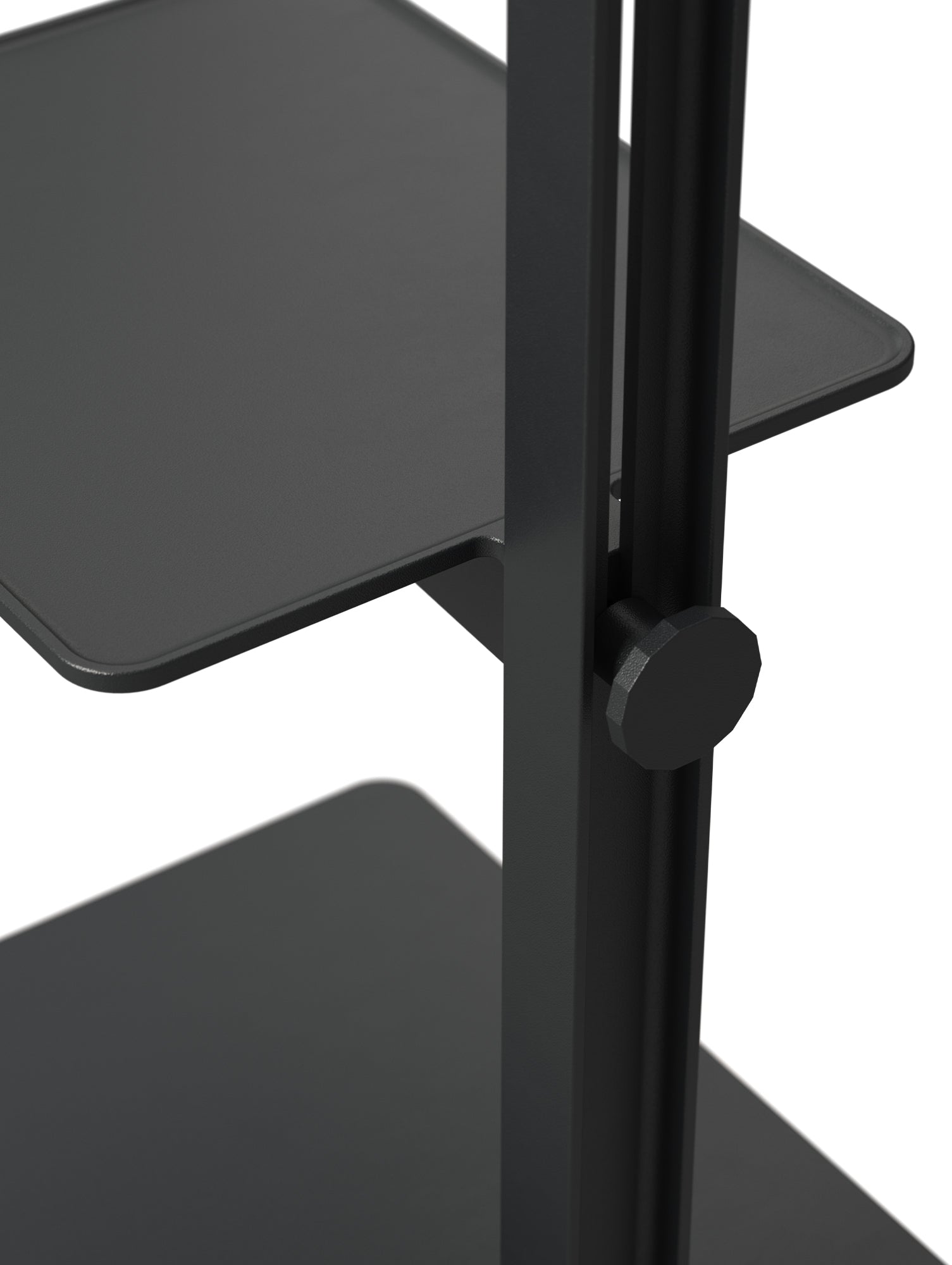 Museum Side Table by String - Black