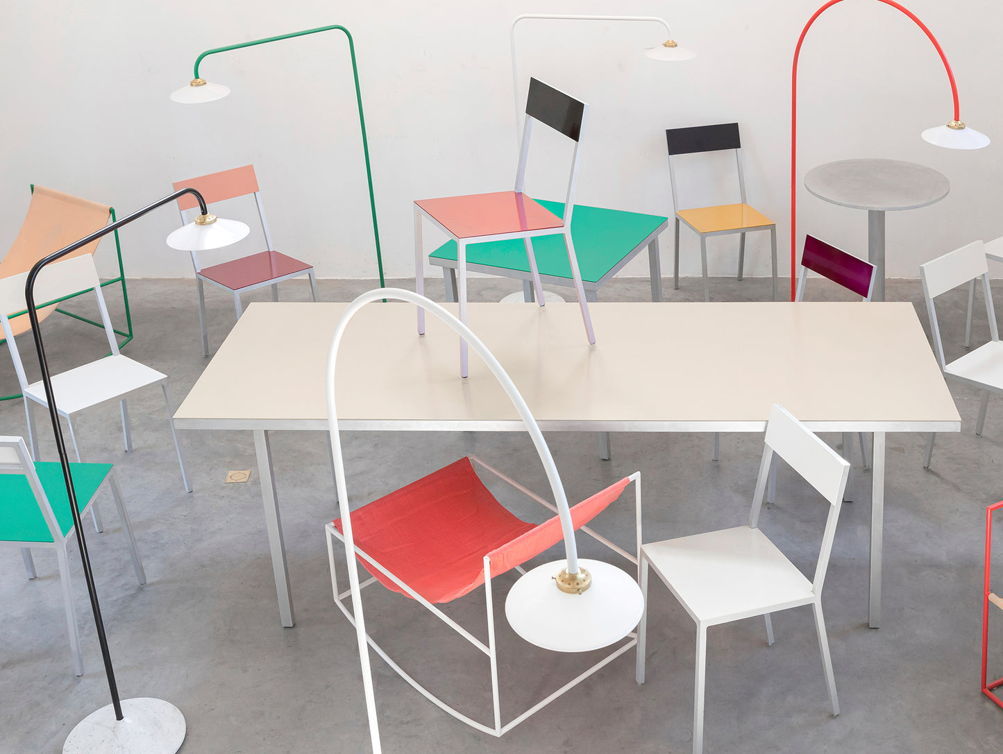 Alu Dining Table by Valerie Objects