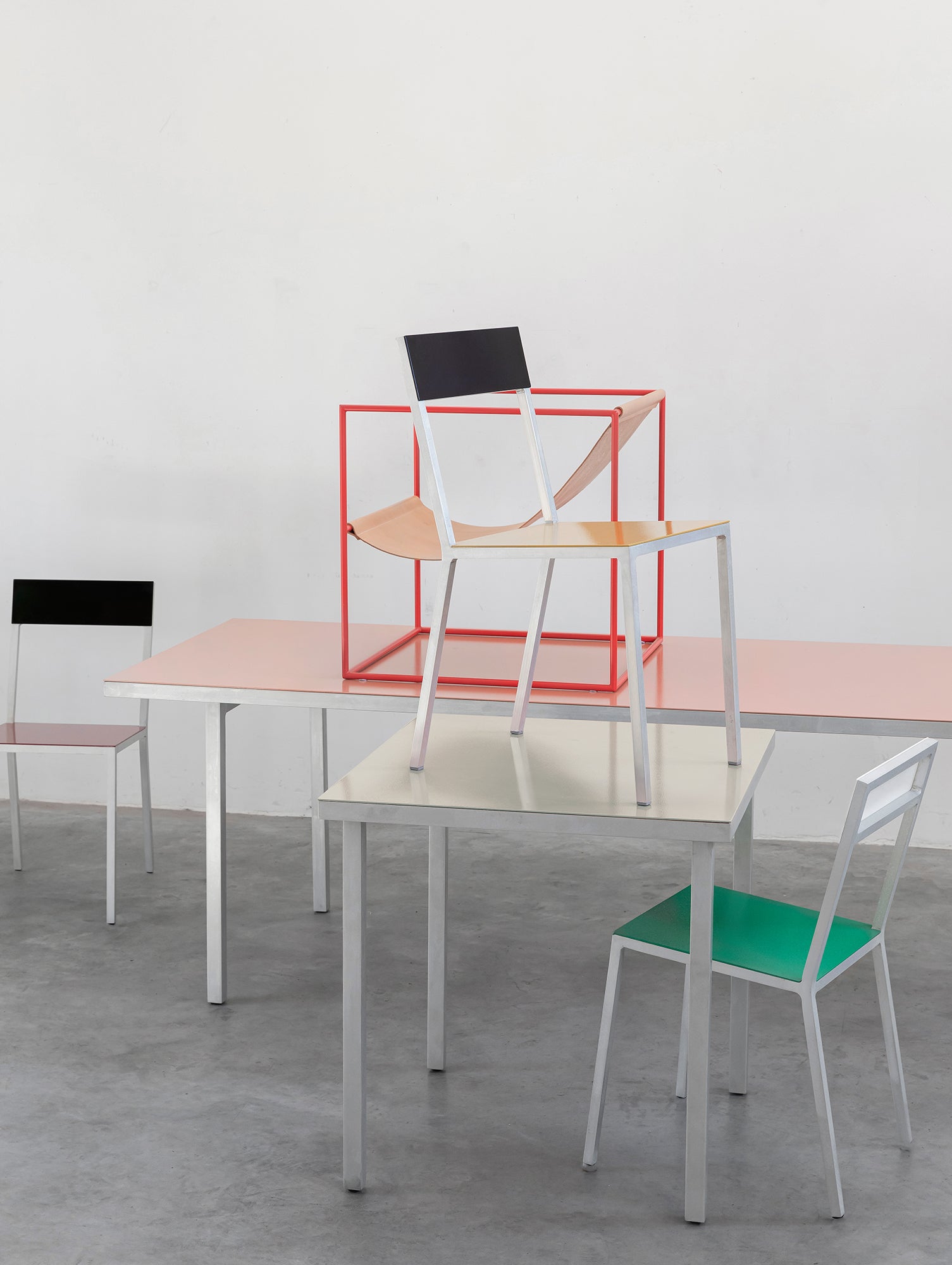 Alu Dining Table by Valerie Objects