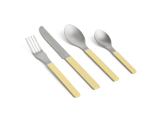 MVS Cutlery - Set of 4 by HAY - Yellow
