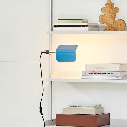 Apex Clip Lamp by HAY - Pastel Blue