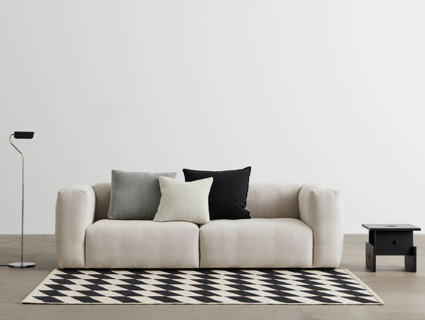 Wood Box Coffee Table by HAY - Black Lacquered Oak