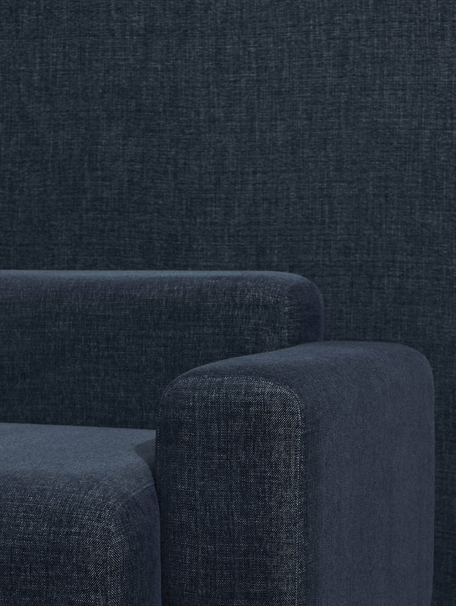 Mags 2.5 Seater Sofa (Low Armrest) by HAY - Overlap 03