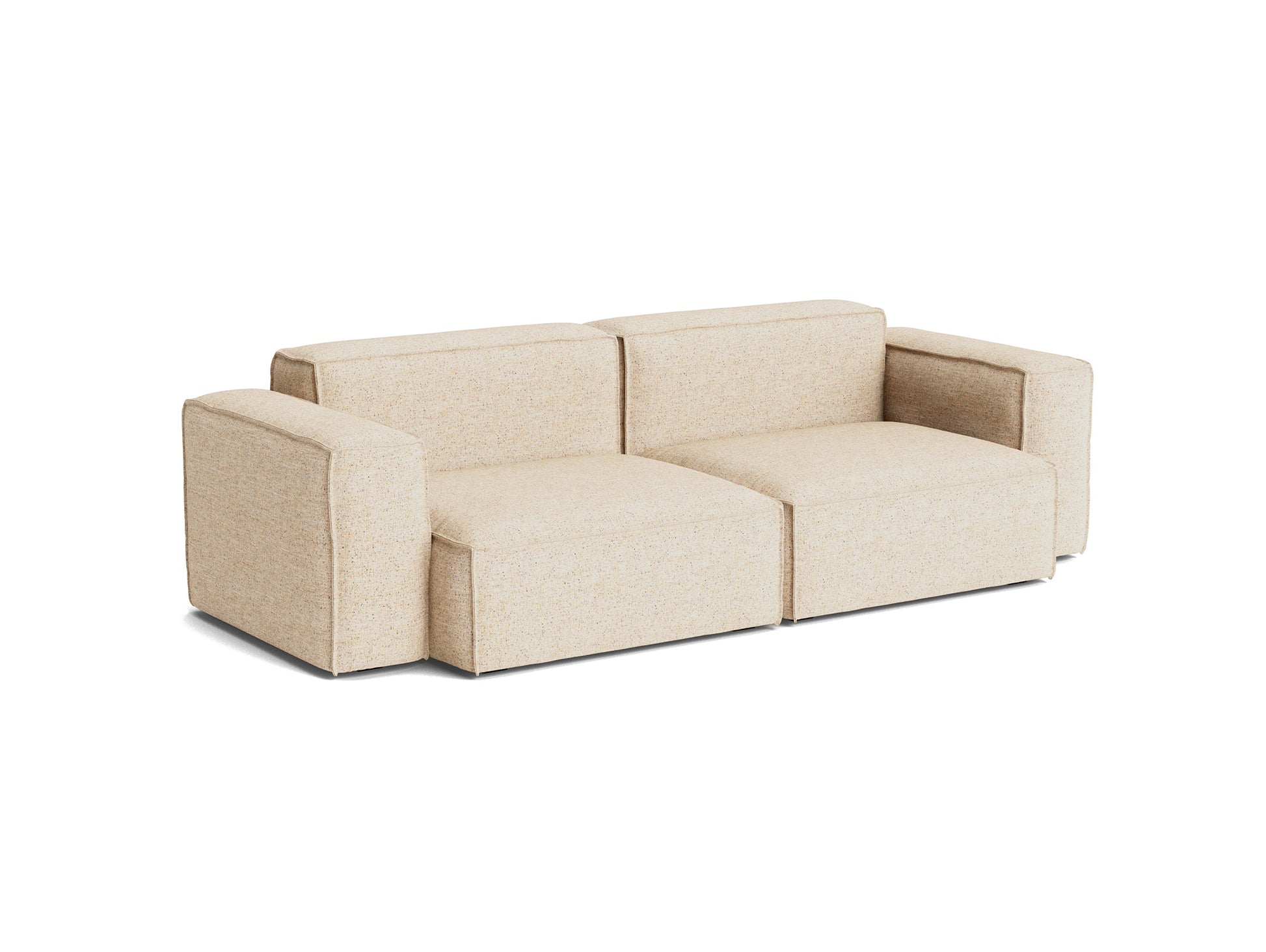 Mags Soft 2.5 Seater Sofa (Low Armrest) with Removable Cover by HAY - Combination 1 / Bolgheri