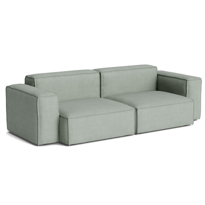Mags Soft 2.5 Seater Sofa (Low Armrest) with Removable Cover by HAY - Combination 1 / Osumi 06