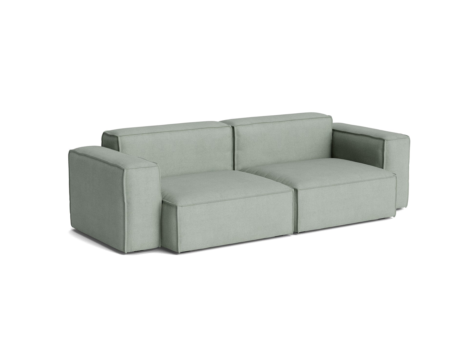 Mags Soft 2.5 Seater Sofa (Low Armrest) with Removable Cover by HAY - Combination 1 / Osumi 06