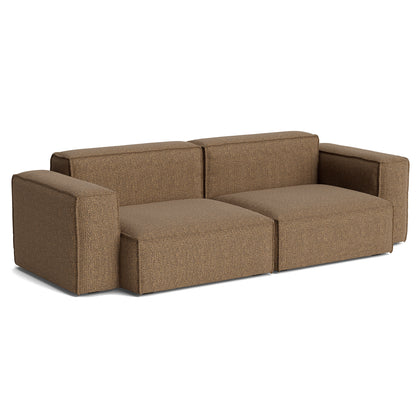 Mags Soft 2.5 Seater Sofa (Low Armrest) with Removable Cover by HAY - Combination 1 / Tartaglia 1004