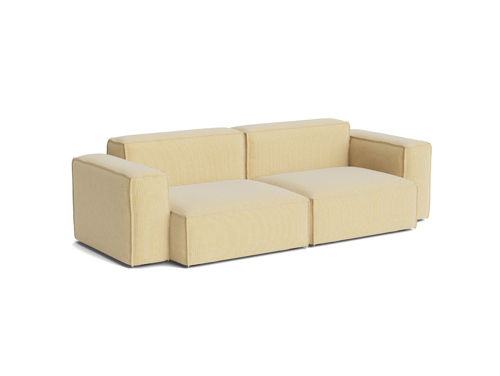 Mags Soft 2.5 Seater Sofa (Low Armrest) with Removable Cover by HAY - Combination 1 / Tartaglia 857