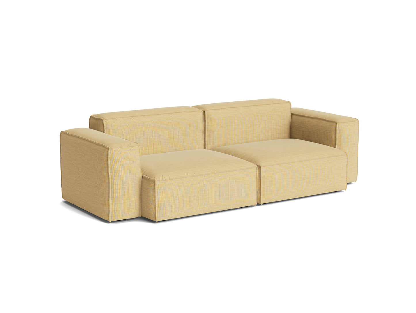 Mags Soft 2.5 Seater Sofa (Low Armrest) with Removable Cover by HAY - Combination 1 / Yuma 833