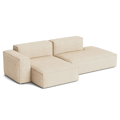 Mags Soft 2.5 Seater Sofa (Low Armrest) with Removable Cover by HAY - Combination 3 Left Armrest / Bolgheri