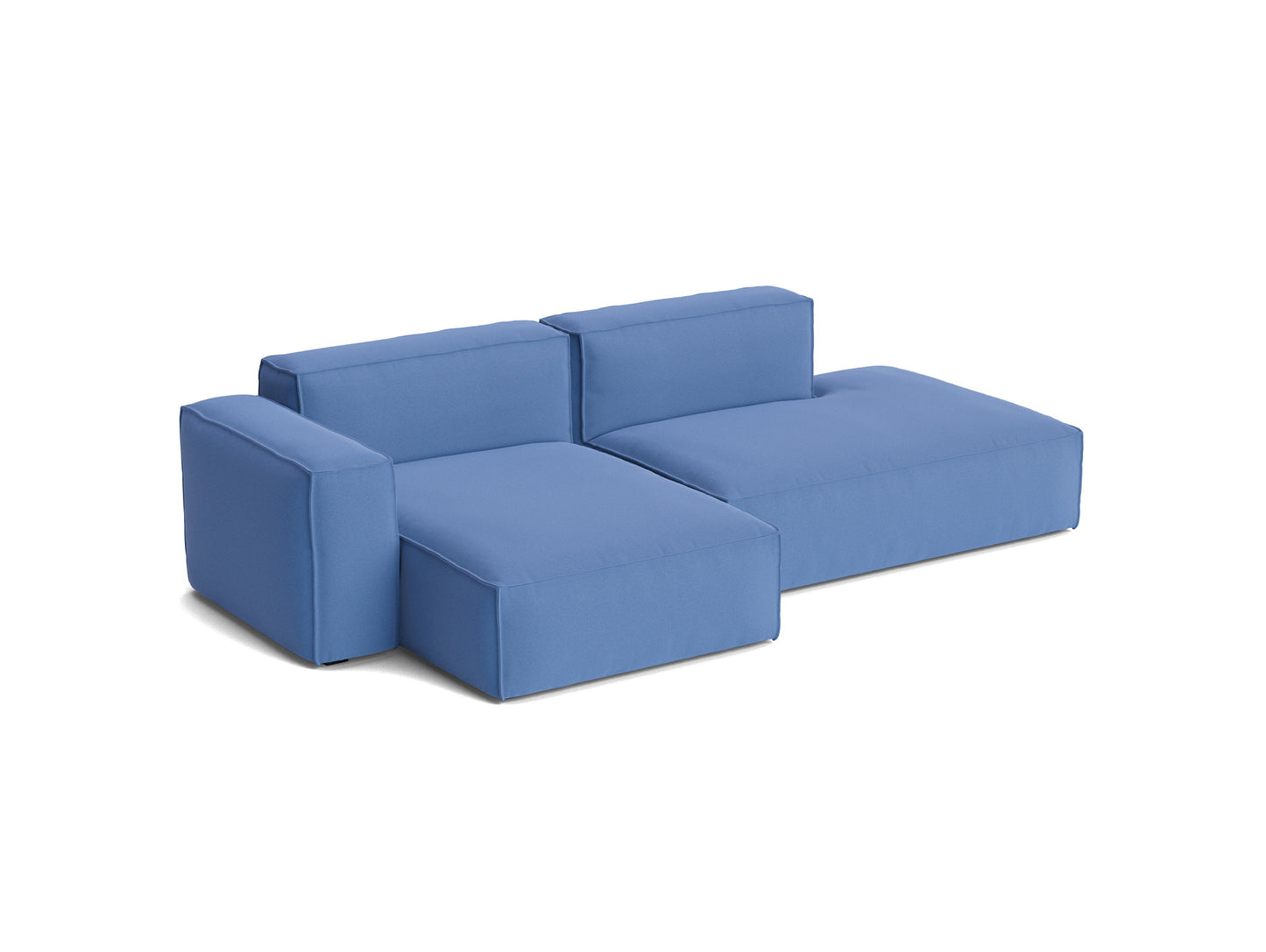Mags Soft 2.5 Seater Sofa (Low Armrest) with Removable Cover by HAY - Combination 3 Left Armrest / Story 023