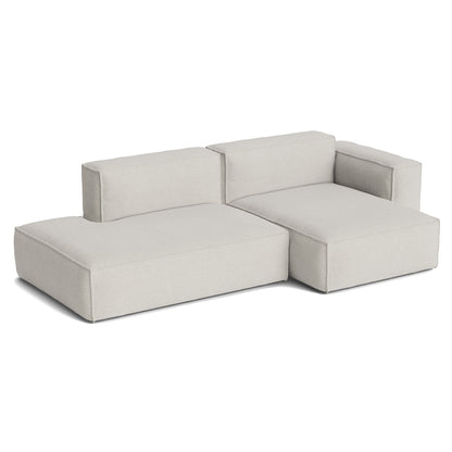 Mags Soft 2.5 Seater Sofa (Low Armrest) with Removable Cover by HAY - Combination 3 Right Armrest / Story 102