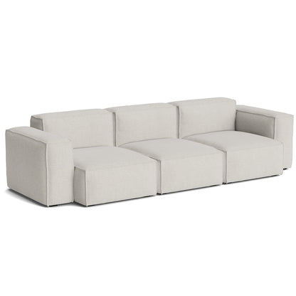 Mags Soft 3 Seater Sofa (Low Armrest) with Removable Cover by HAY - Combination 1 / Story 102