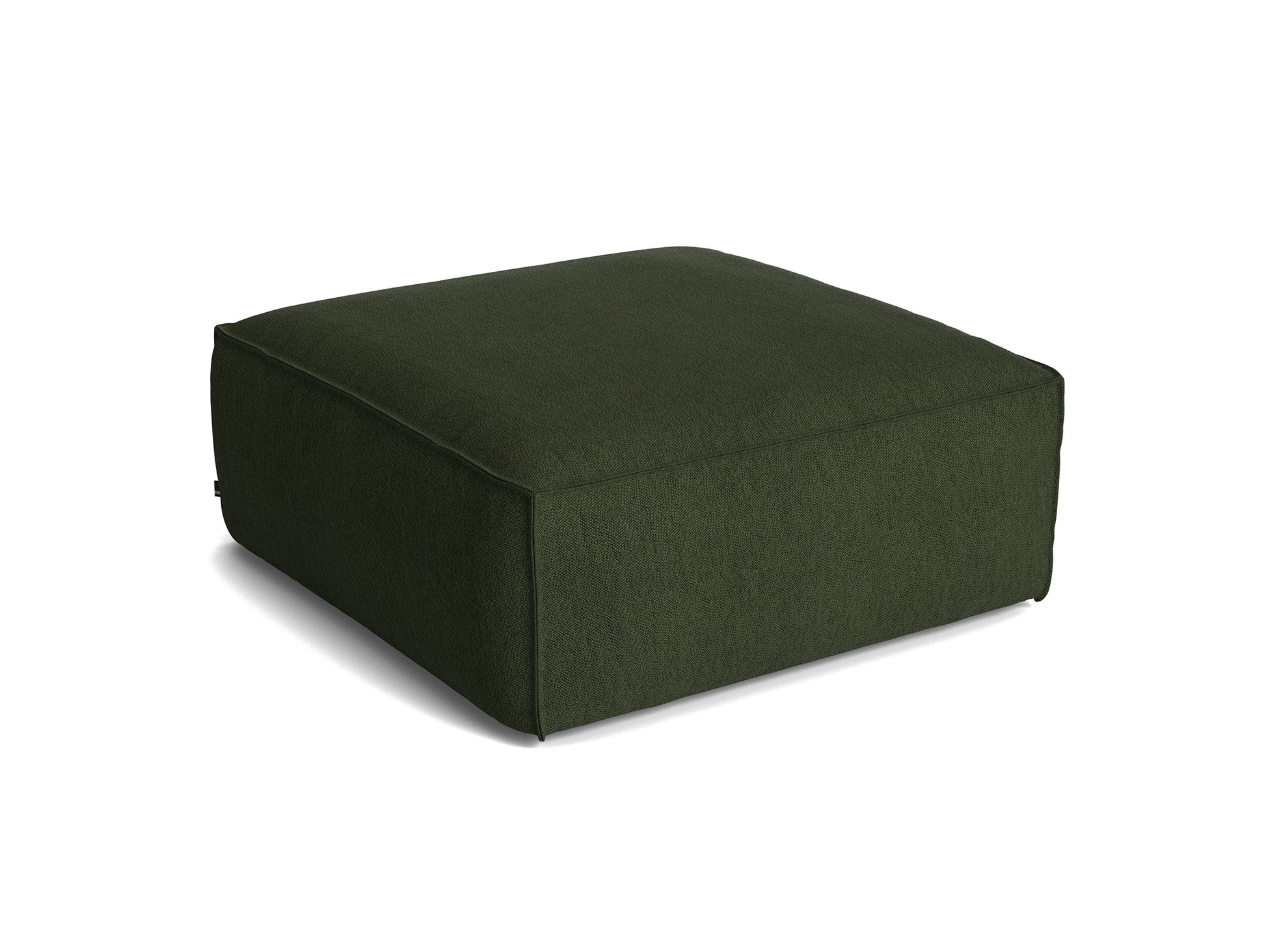 Mags Soft Ottoman with Removable Cover by HAY - Turf Dark Green