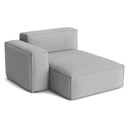 Mags Soft Sofa (Low Armrest) with Removable Cover by HAY - Short Wide Chaise Module / Left Armrest (S8264RC)