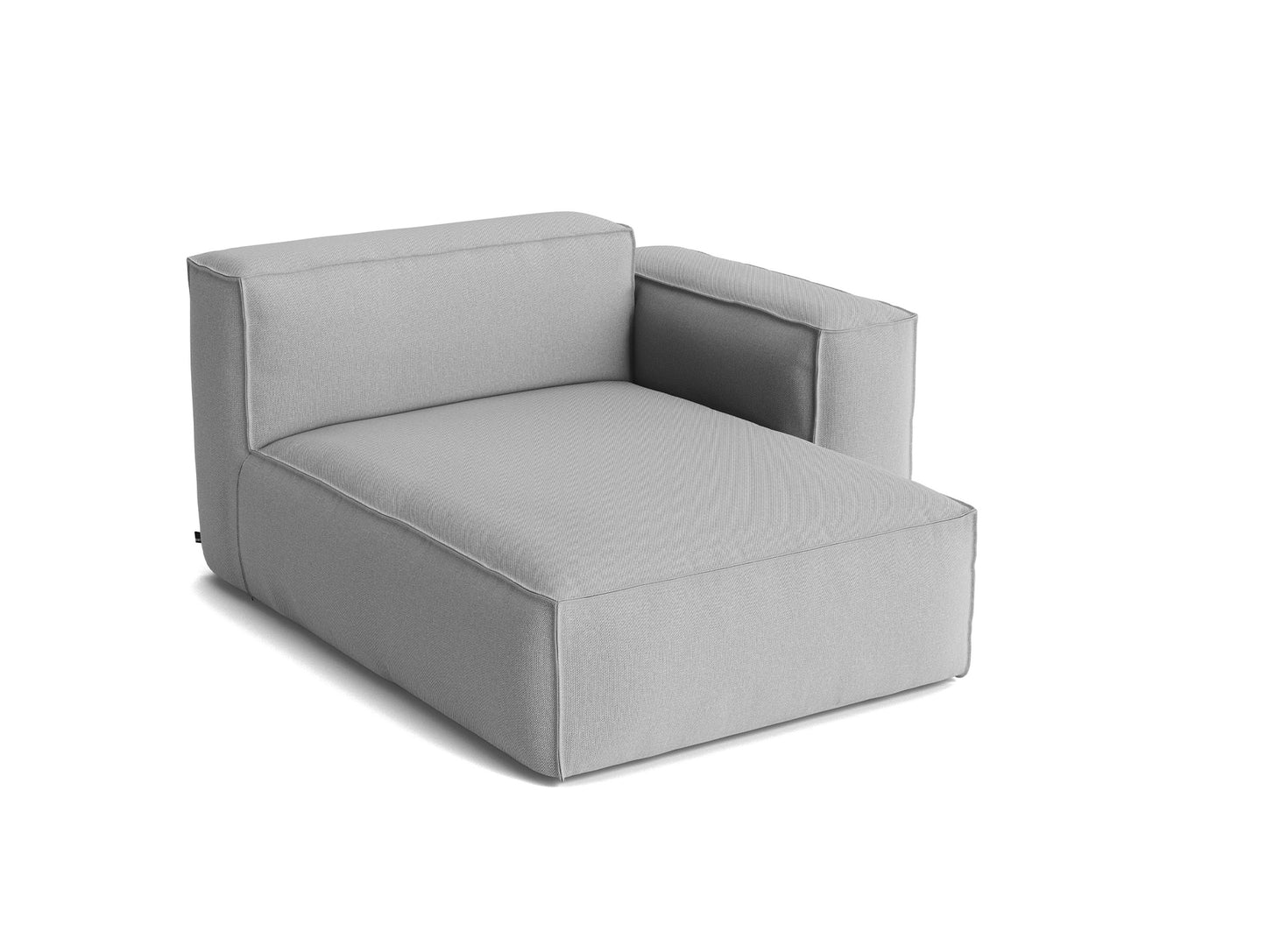 Mags Soft Sofa (Low Armrest) with Removable Cover by HAY - Short Wide Chaise Module / Right Armrest (S8265RC)