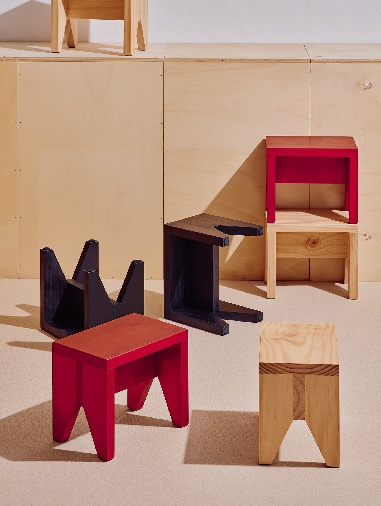 Manolito Stool by HAY