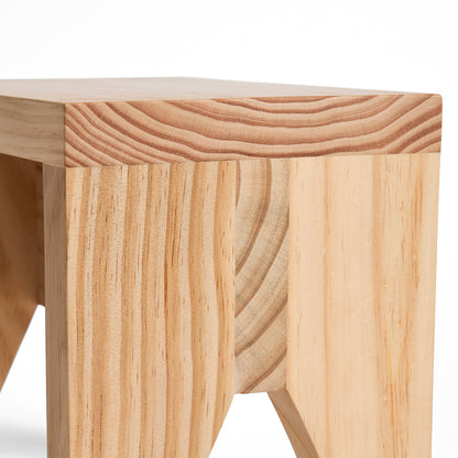 Manolito Stool by HAY - Short / Natural Pine