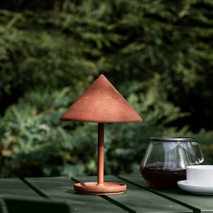 Terra Portable Lamp by Mater - Rust Red