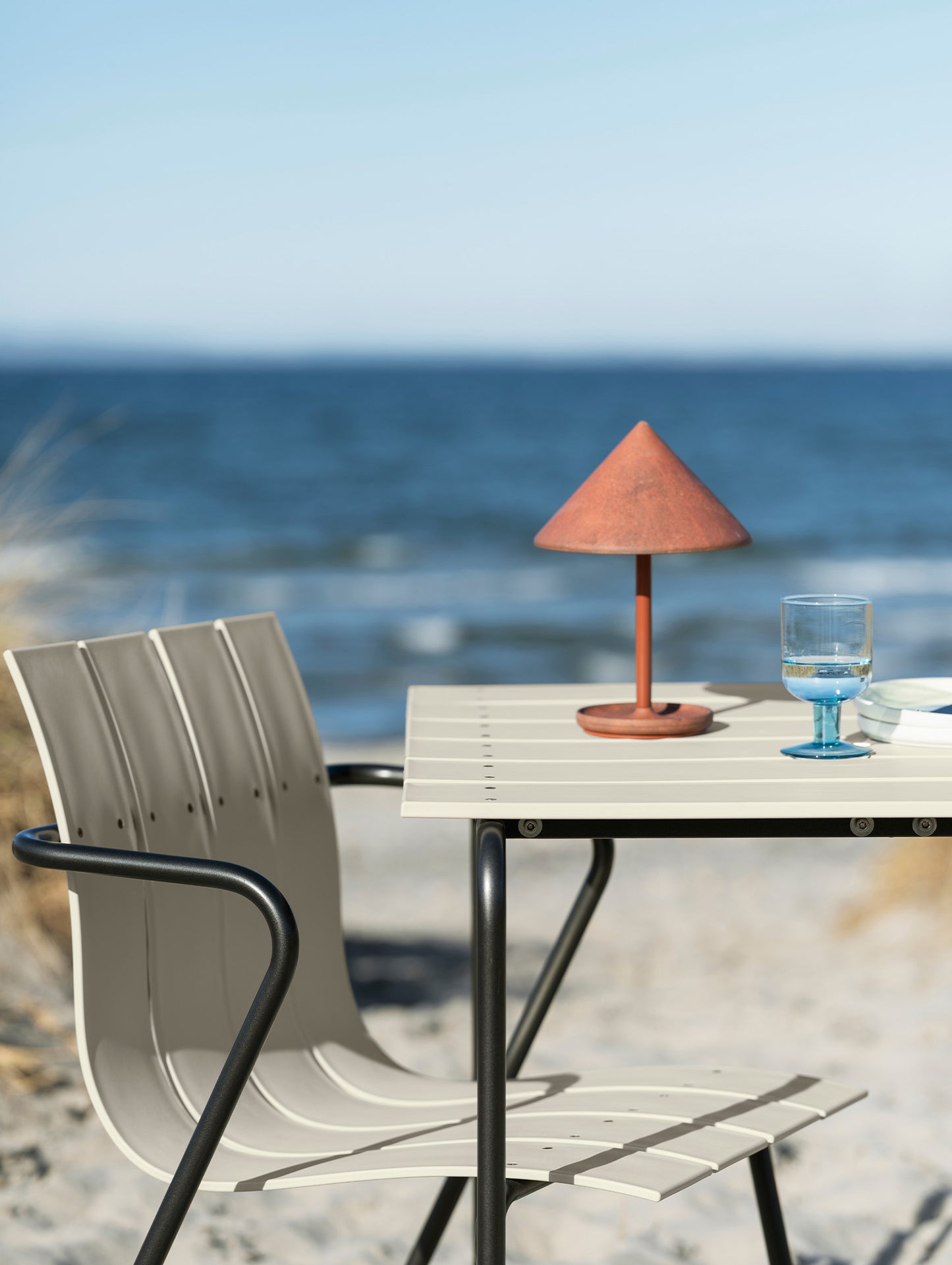 Terra Portable Lamp by Mater - Rust Red