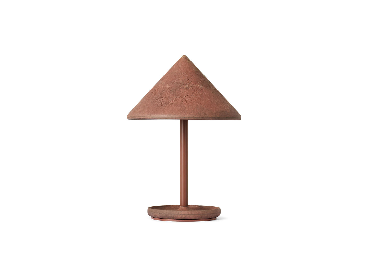 Terra Portable Lamp by Mater - Rust Red