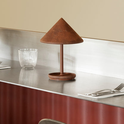 Terra Portable Lamp by Mater - Rust Red