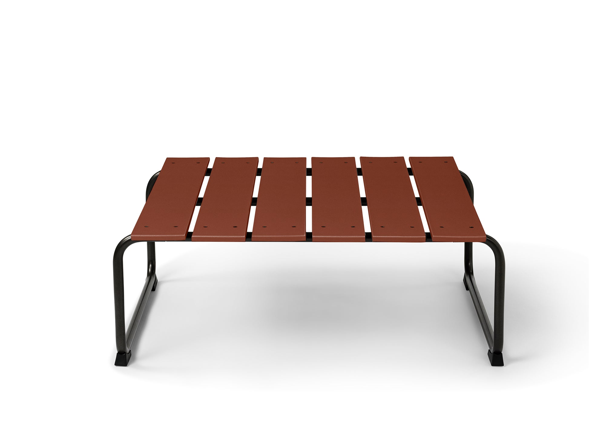 Ocean Lounge Table by Mater - Burnt Red