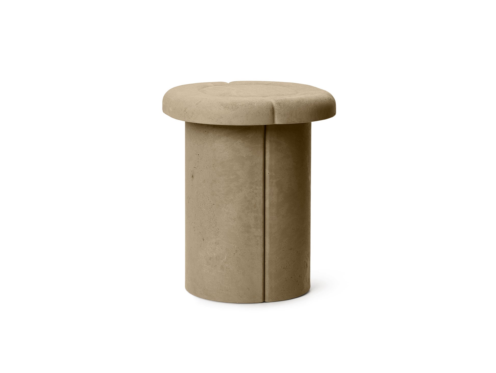 Alder Stool by Mater - Biodegradable Earth Grey