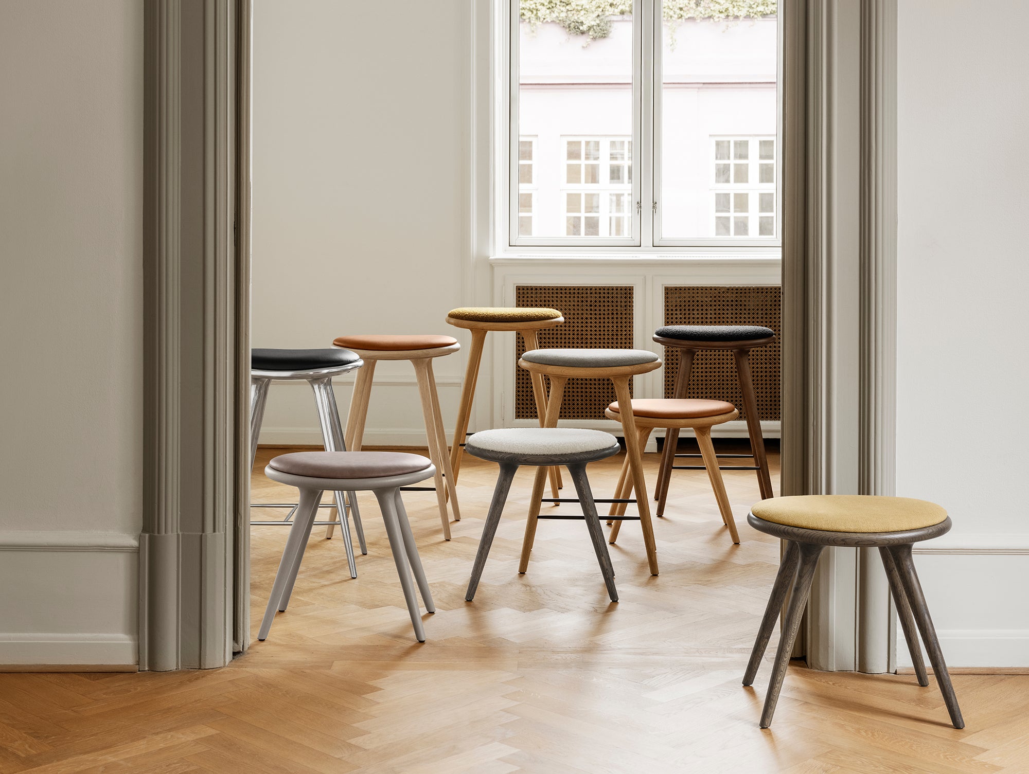 【Oページ】オーダーメイド　スツール 木工家具 スツール | LISCIO Stool | 藍染 | DENTO