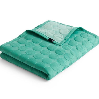 Mega Dot Bed Cover (Organic) by HAY - Sea Green