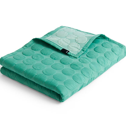 Mega Dot Bed Cover (Organic) by HAY - Sea Green
