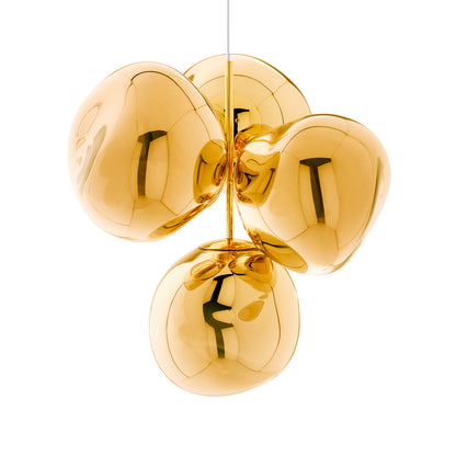 Melt LED Chandelier by Tom Dixon - Small / Gold