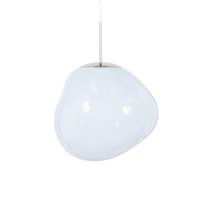 Melt LED Pendant by Tom Dixon - Opal / Silver