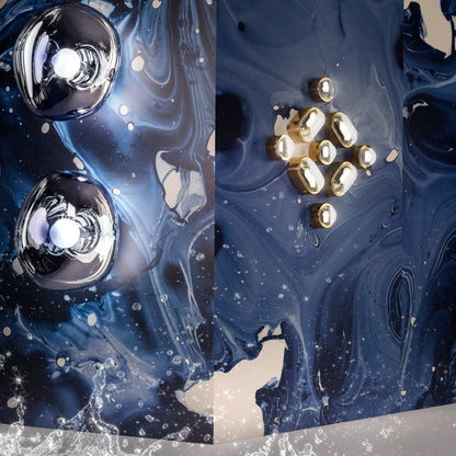Melt Surface LED Wall Lamp by Tom Dixon