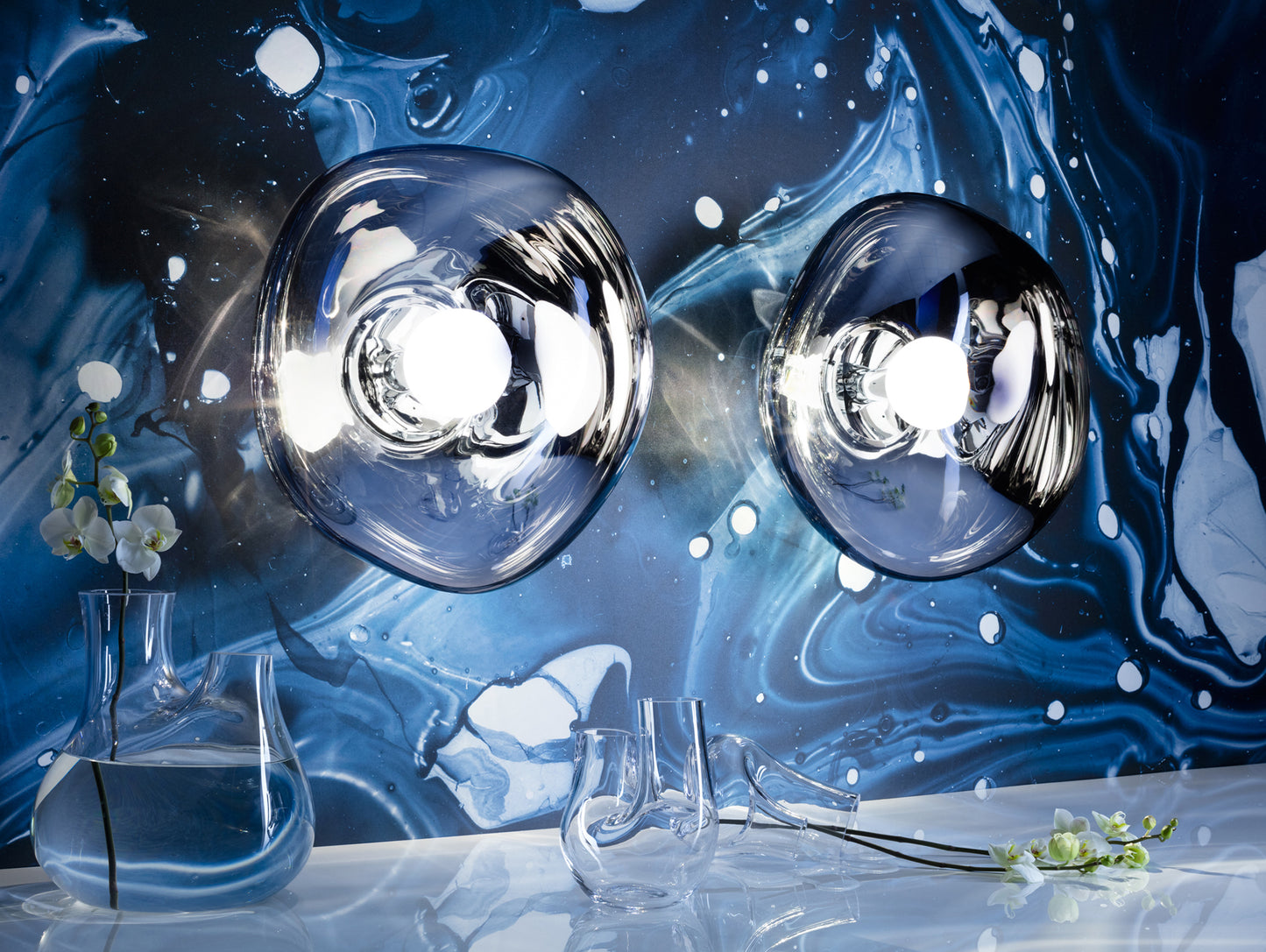 Melt Surface LED Wall Lamp by Tom Dixon