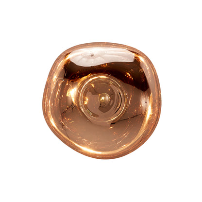 Melt Surface LED Wall Lamp by Tom Dixon - Copper