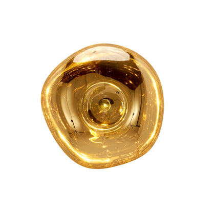 Melt Surface LED Wall Lamp by Tom Dixon - Gold