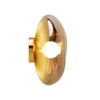 Melt Surface LED Wall Lamp by Tom Dixon - Gold
