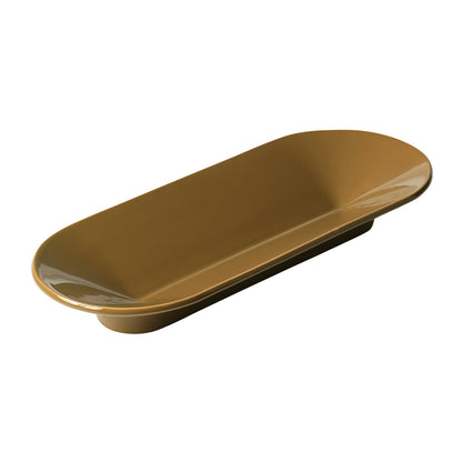 Mere Bowl by Muuto - 51.5 x 21.5 cm / Brown Green