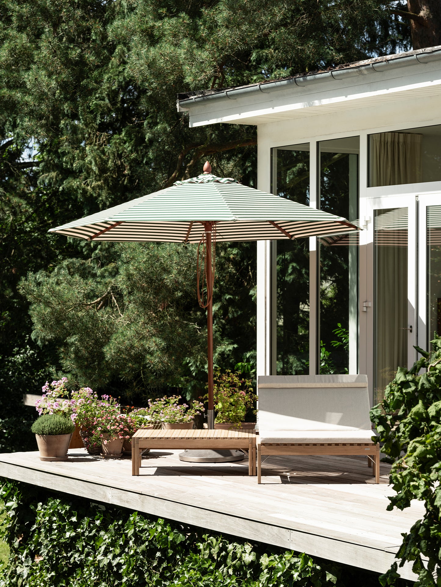 Messina Striped Umbrella