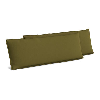 HAY Mimi Cushion for 2.5-Seater Sofa (Set of 2)  - Steelcut 985