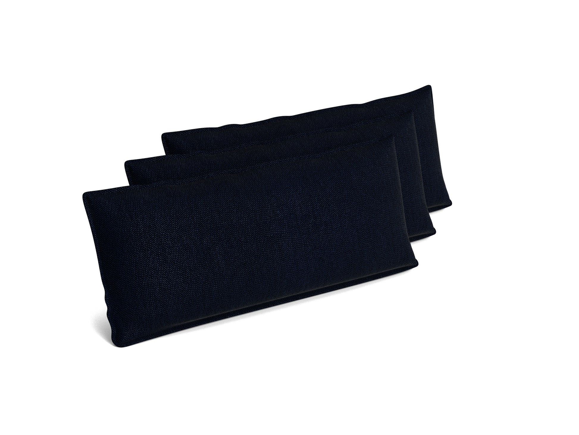 HAY Mimi Cushion for 3-Seater Sofa (Set of 3)  - Turf Blue Black