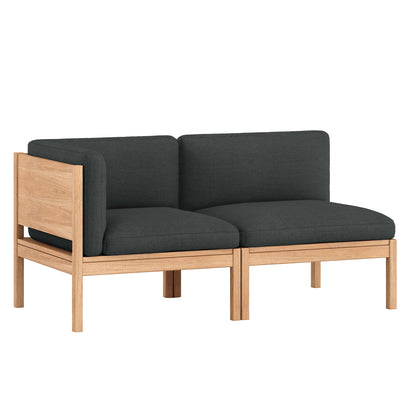 Moebe Modular Sofa / Corner + Seat / Re-Wool 2 987 / Ex-Display